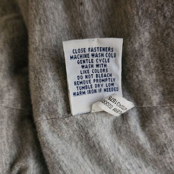 Polo Ralph Lauren Quilted Vest Full Zip Pockets Pony Logo Mens Size XL Gray - Picture 10 of 11